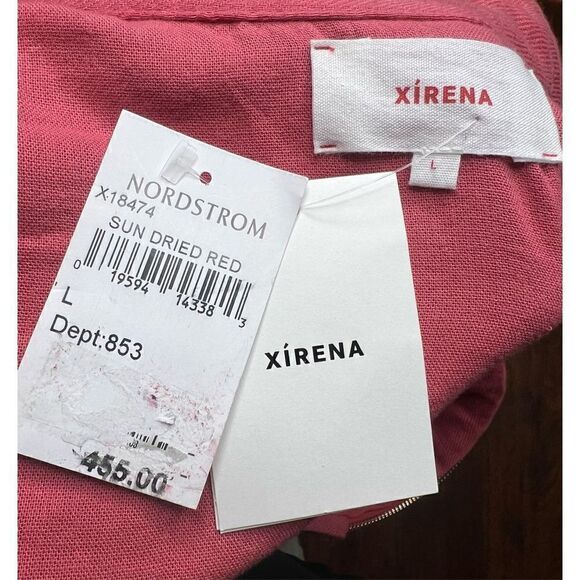 Xirena Jaymes Jumpsuit in Sun Dried Red NWT Size Large - Picture 9 of 9